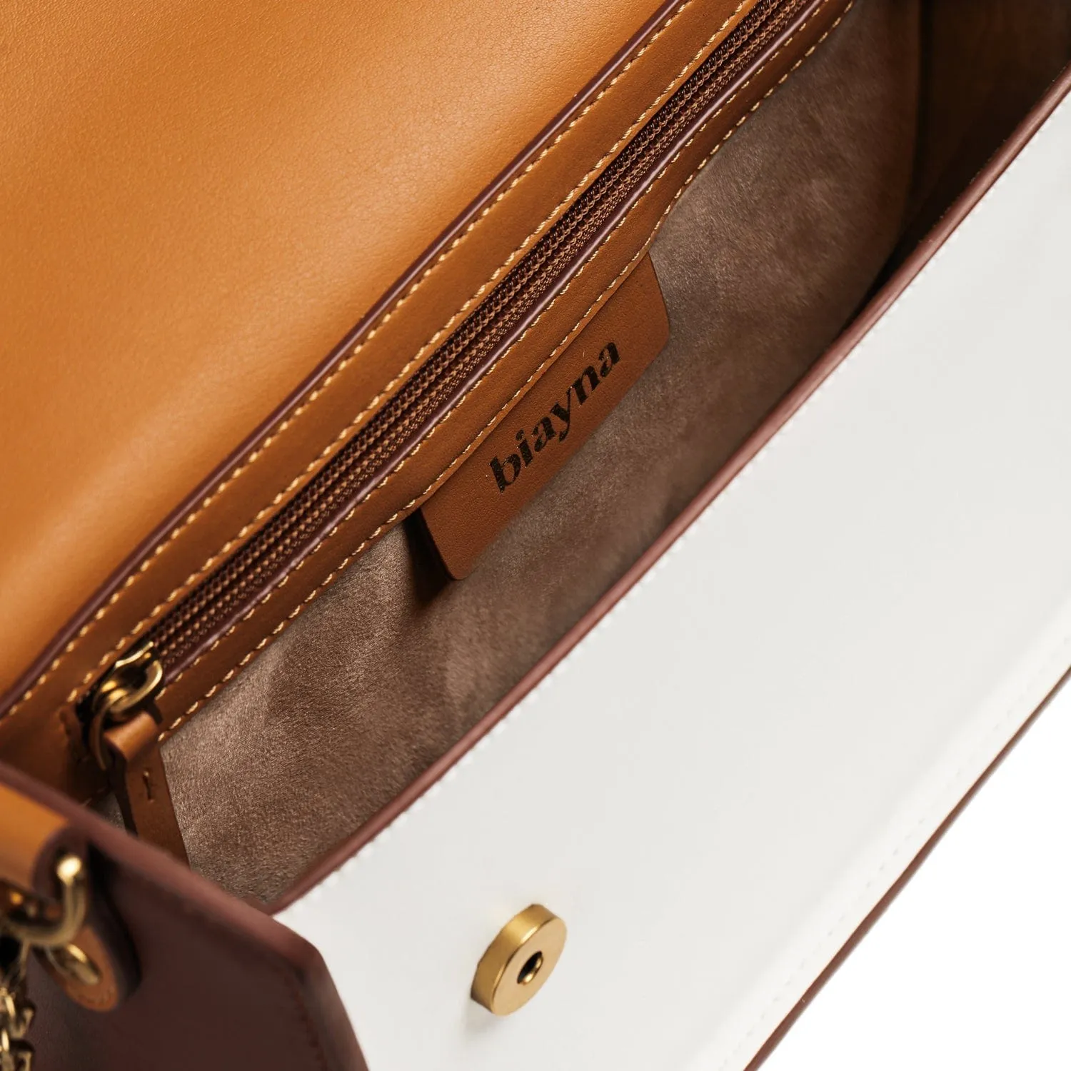 Sunrise Cactus Leather Vegan Crossbody Bag | Chestnut Honey