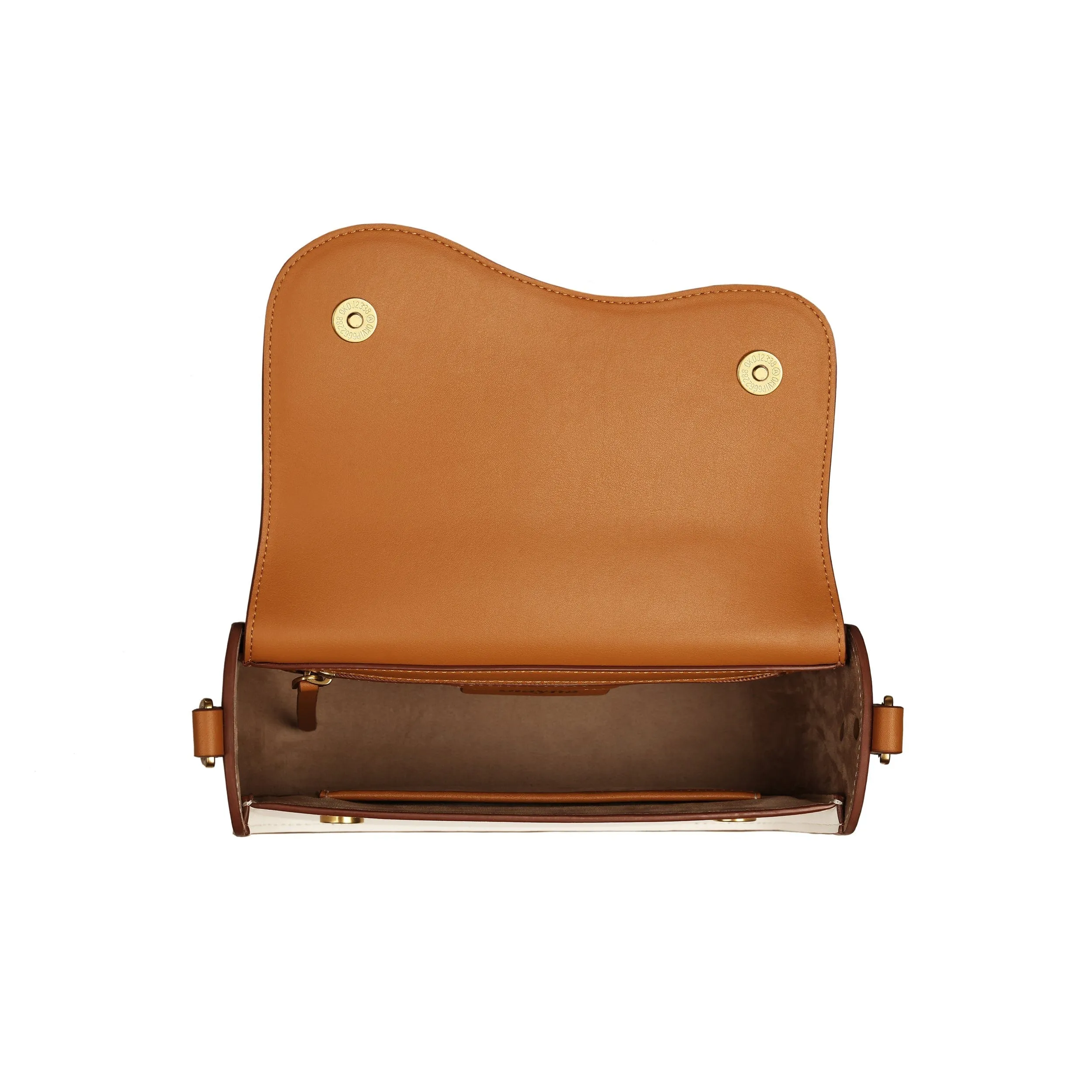 Sunrise Cactus Leather Vegan Crossbody Bag | Chestnut Honey