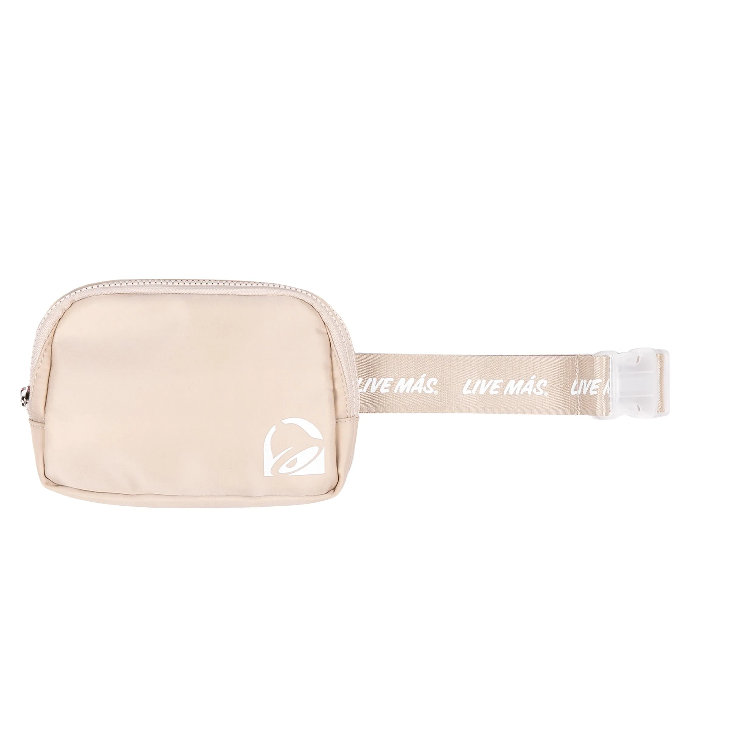 Taco Bell Logo Tan Belt Bag