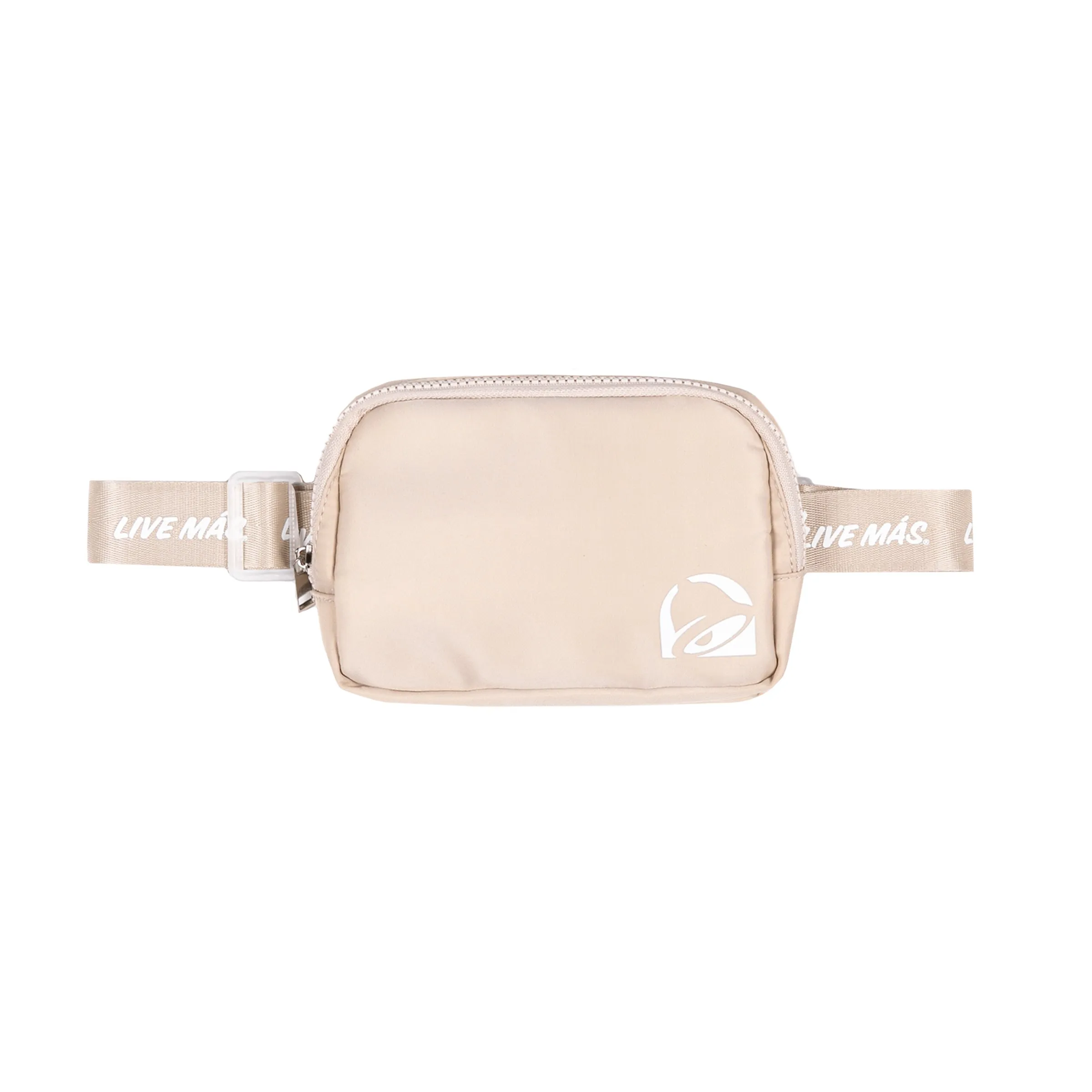 Taco Bell Logo Tan Belt Bag