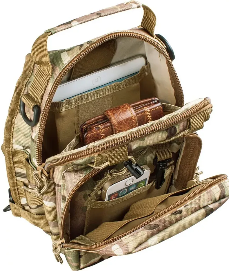 Tactical Military Sling Shoulder Bag - ACU