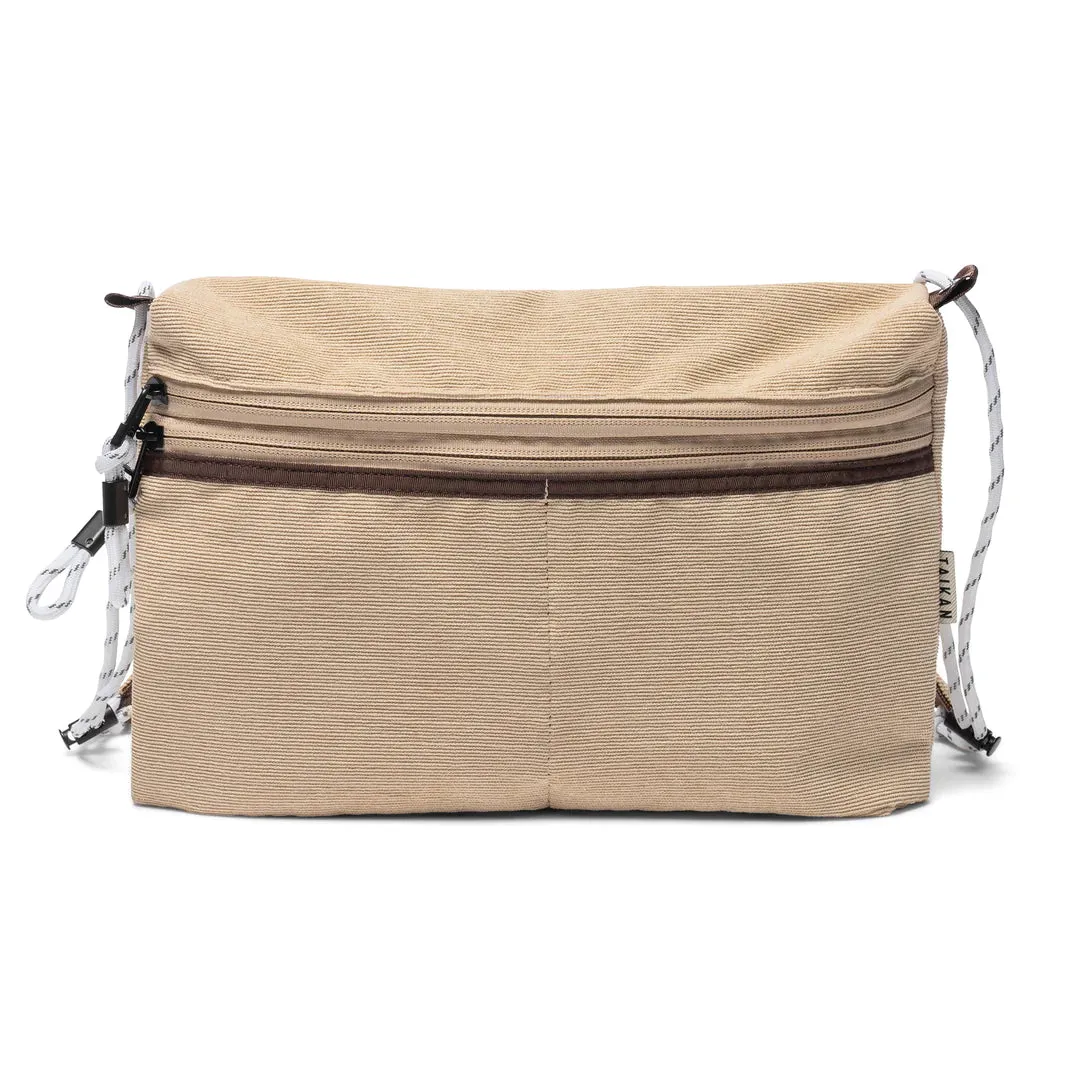 Taikan Sacoche Large Bag - Tan Corduroy