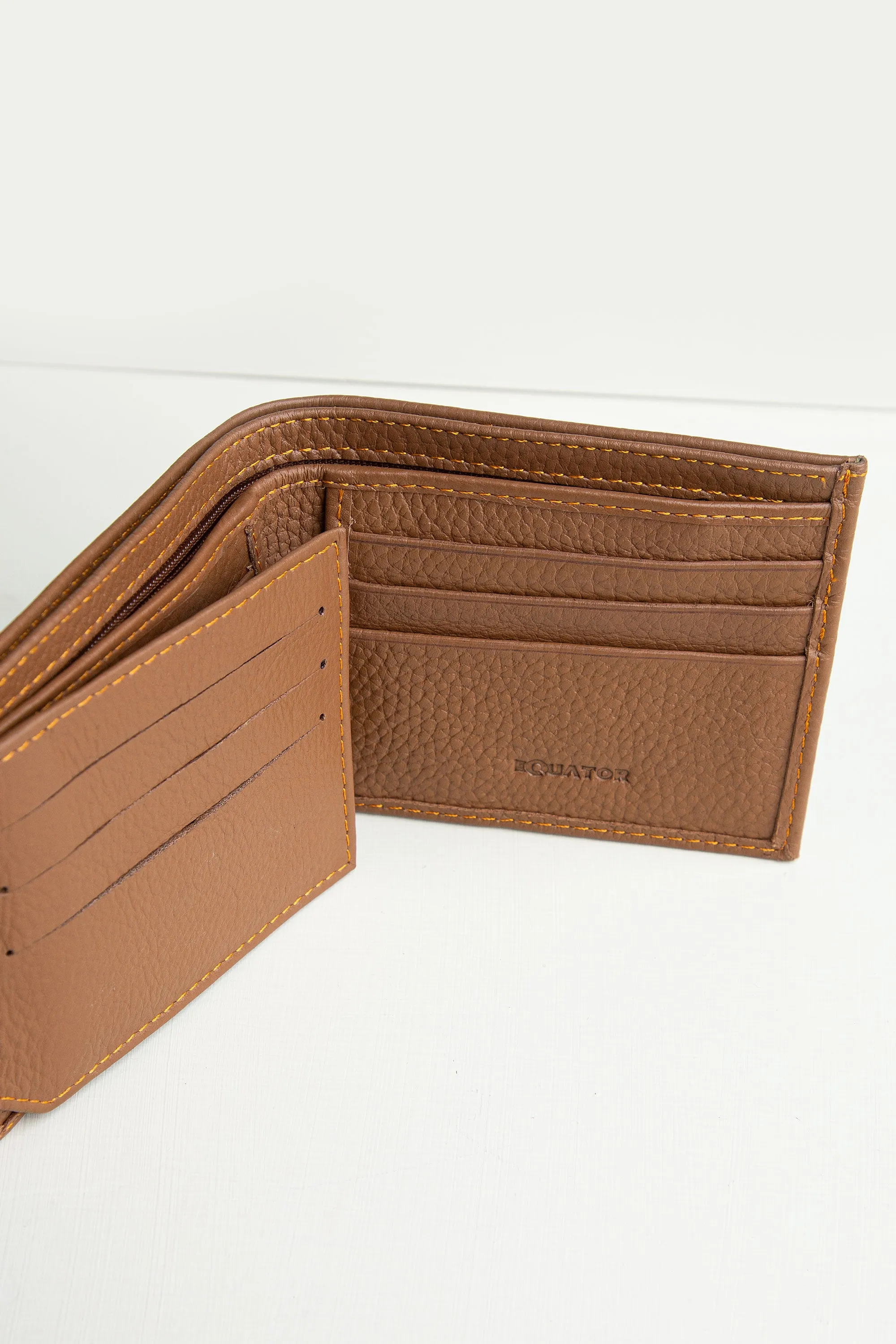 Tan Leather Wallet