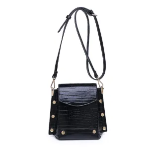 Taylor Croc Crossbody