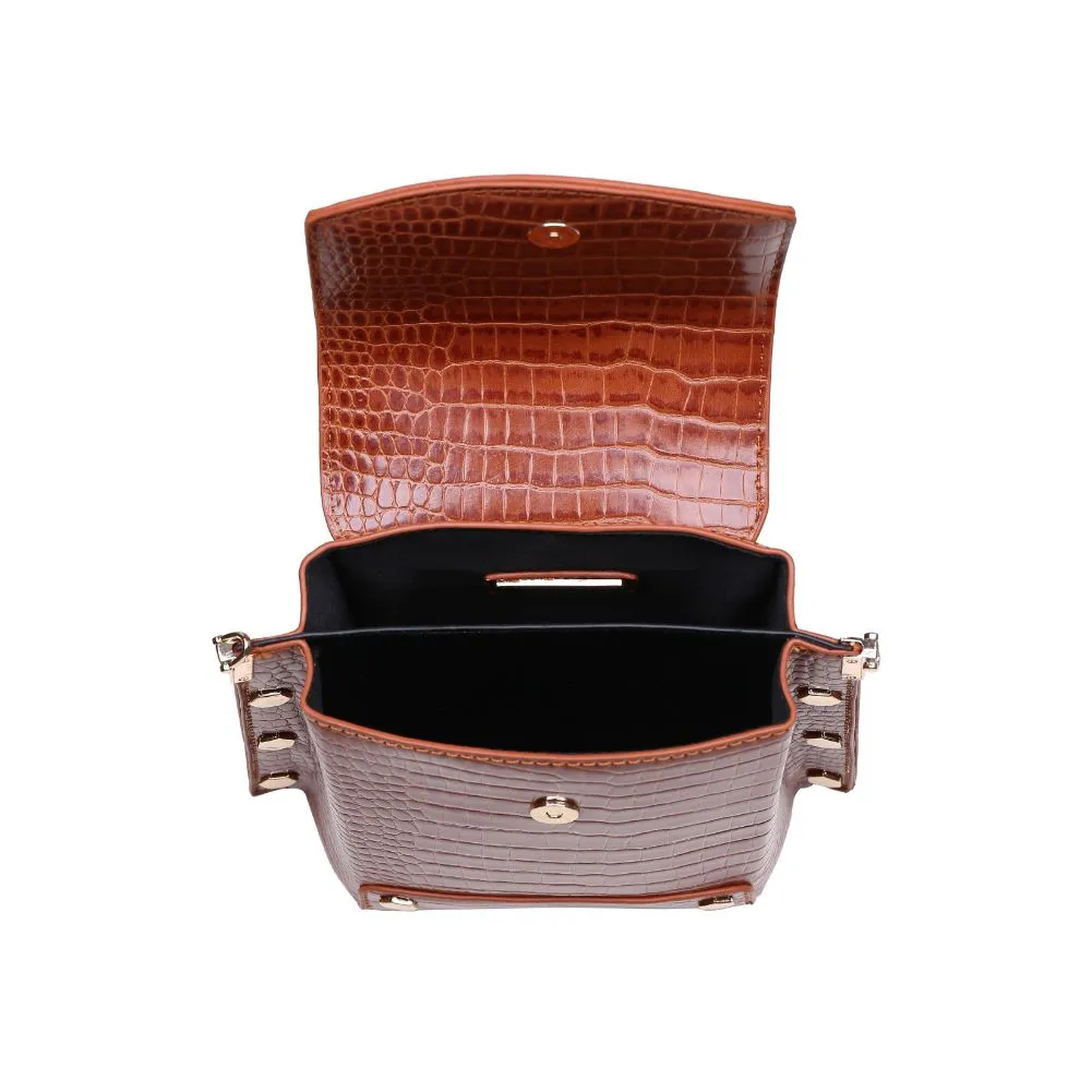 Taylor Croc Crossbody