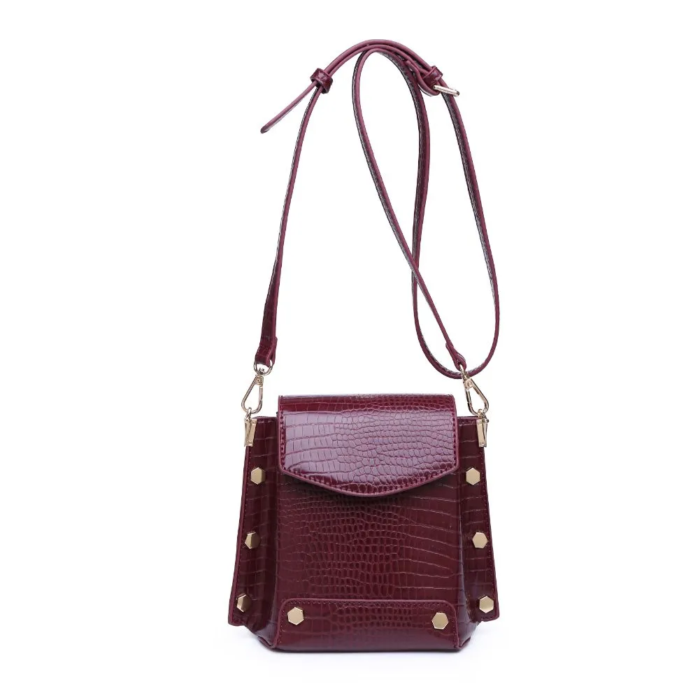 Taylor Croc Crossbody