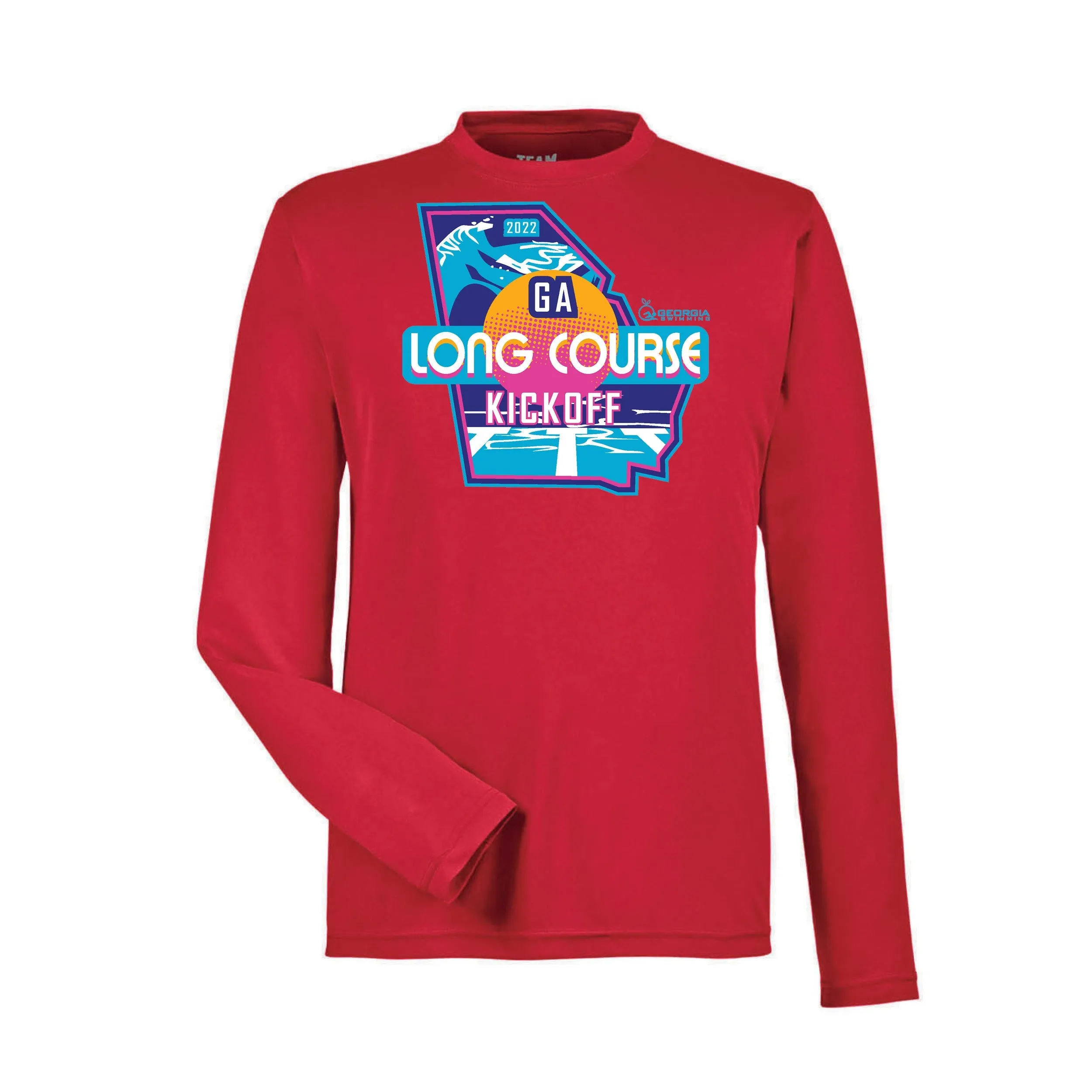 Team 365 Zone Performance Long Sleeve Shirts GA Long Course Kickoff
