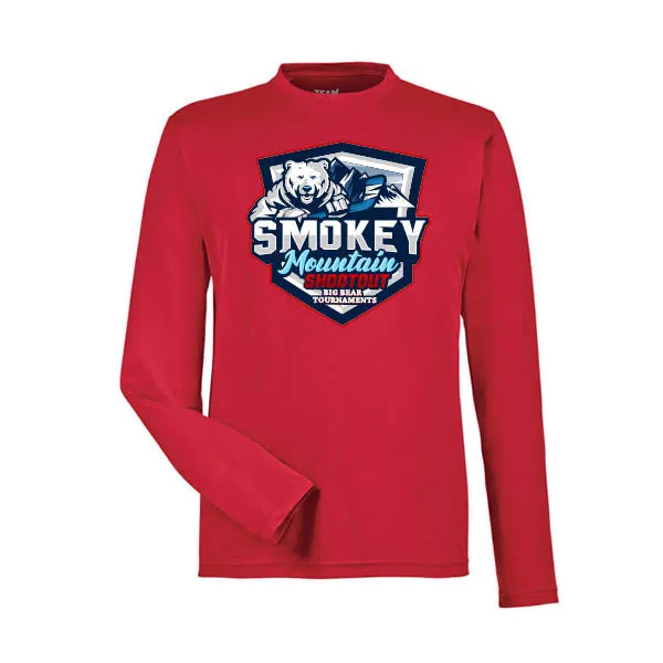 Team 365 Zone Performance Long Sleeve Shirts Smokey Mountain Shootout