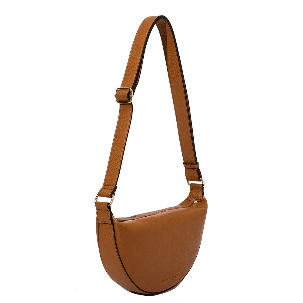 The Eclipse Crossbody Cognac