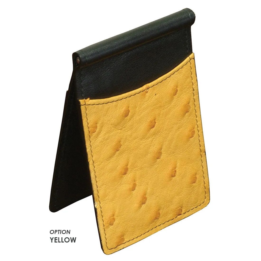The Grip Master XOTICS Ostrich Body Leather Wallet