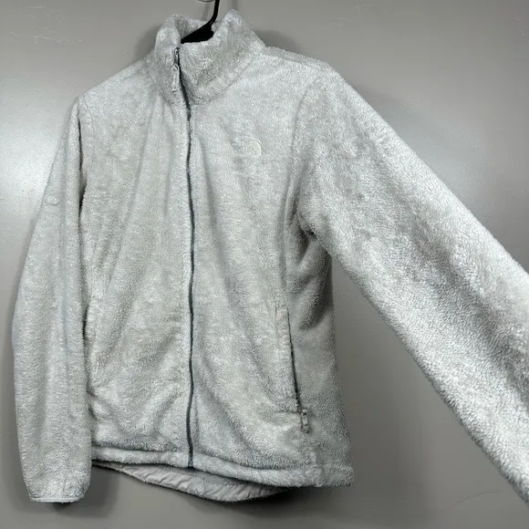 The North Face Women’s Osito Teddy Fleece Jacket White Dune - Small