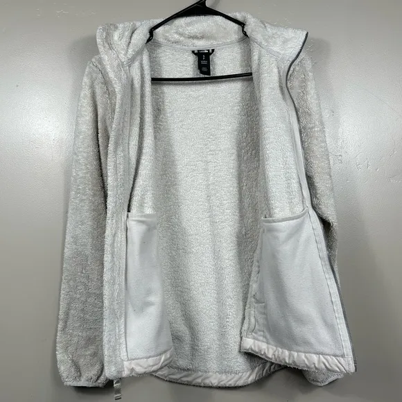 The North Face Women’s Osito Teddy Fleece Jacket White Dune - Small
