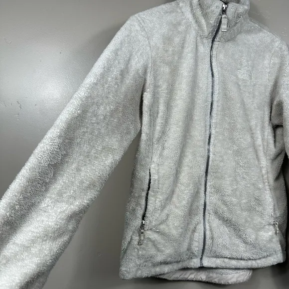 The North Face Women’s Osito Teddy Fleece Jacket White Dune - Small