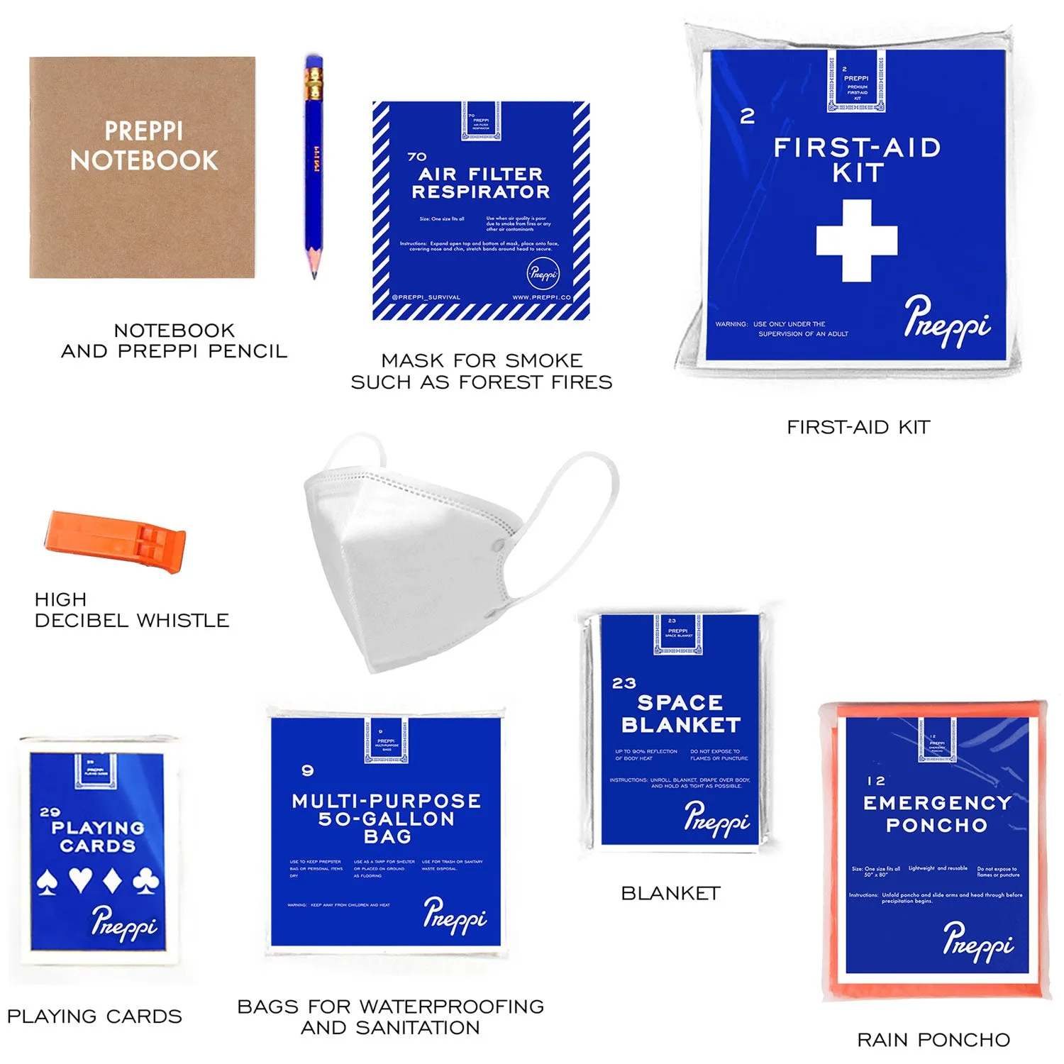 The Preppi GoBox | Family Emergency Pack
