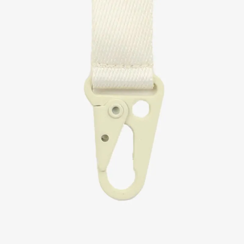 Thread Off White Keychain Clip
