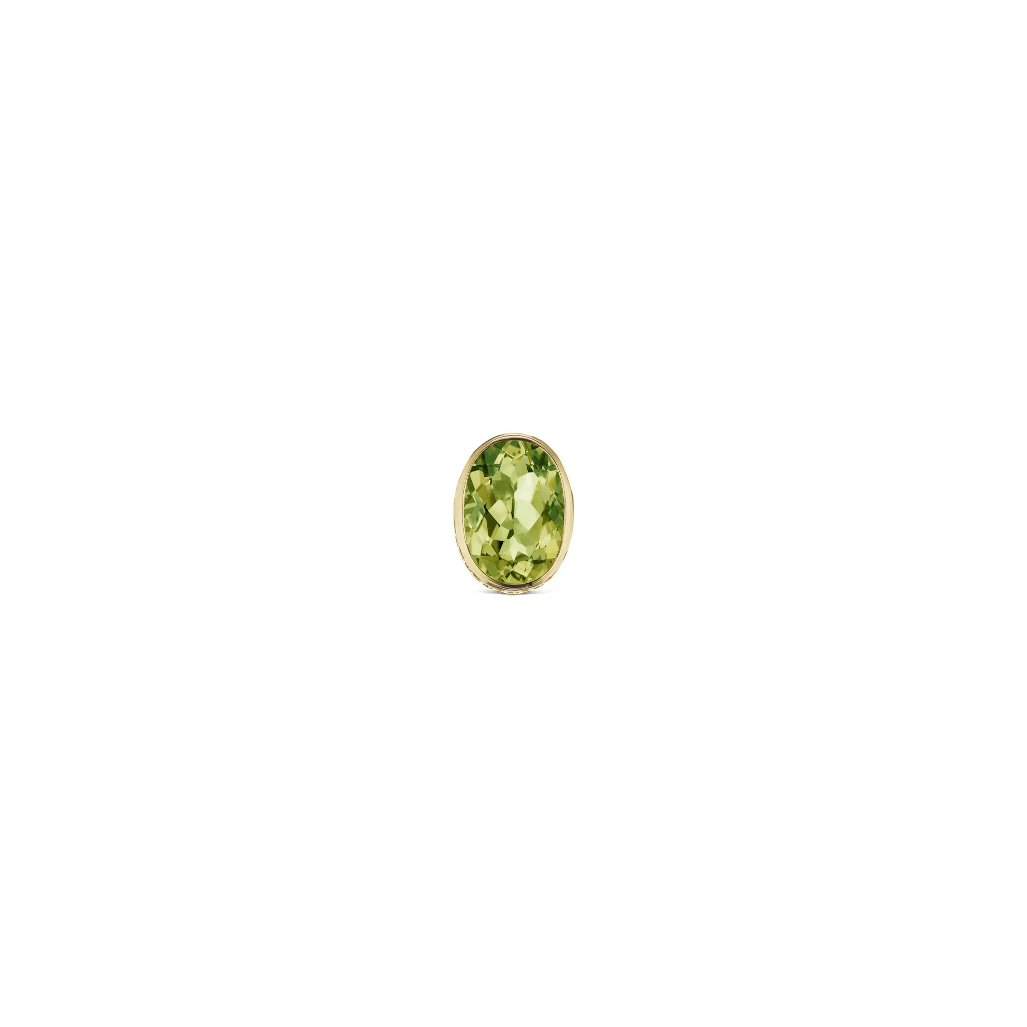 Threadable Pendant in Peridot