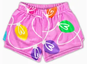 Tinsel & Glow Plush Shorts | Iscream