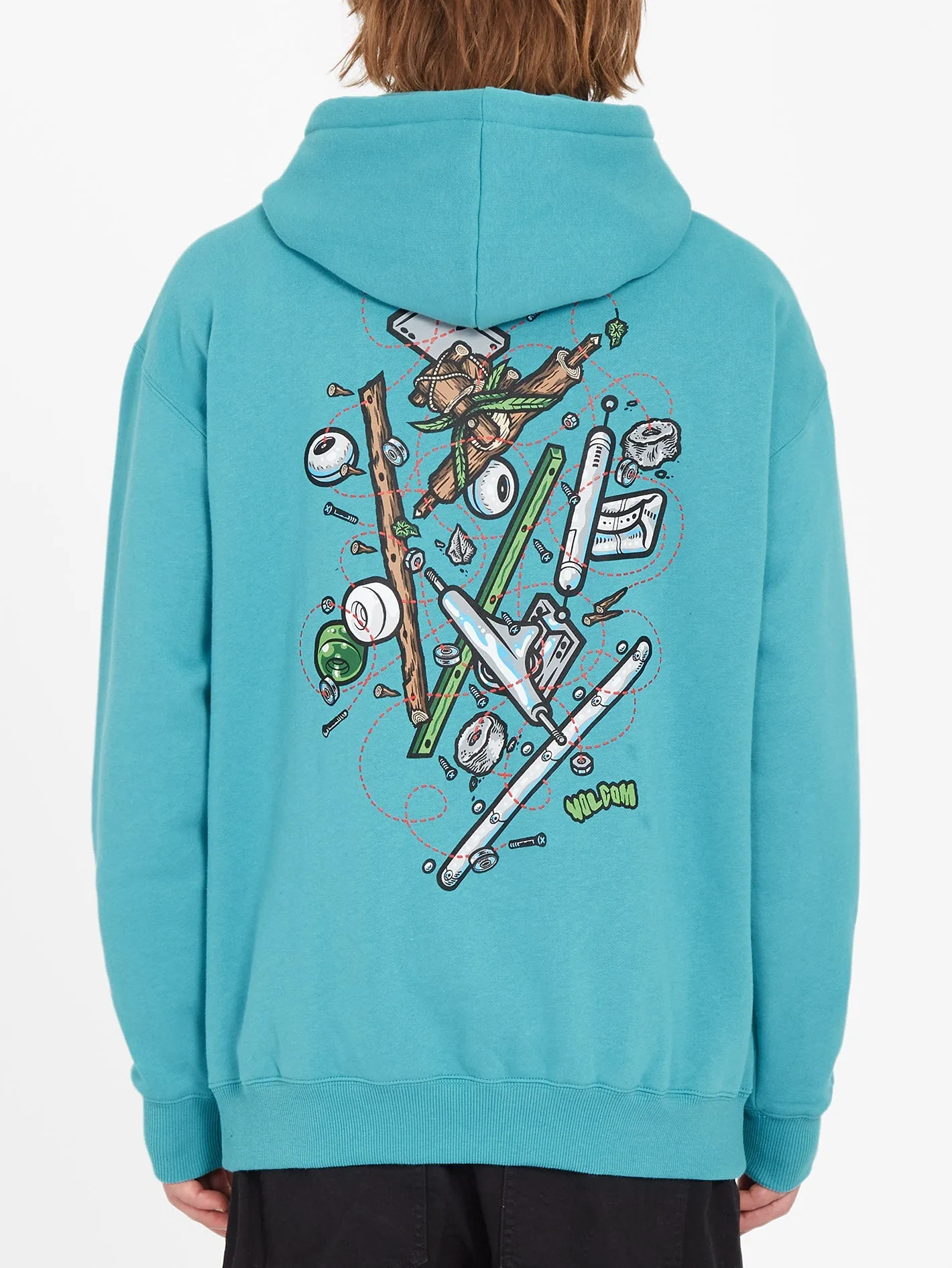 Todd Bratrud Kapuzenpullover - TEMPLE TEAL