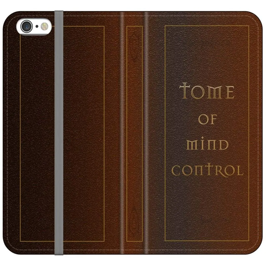 Tome Of Mind Control Folio Phone Case