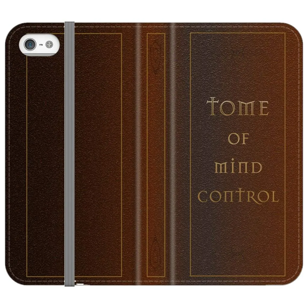 Tome Of Mind Control Folio Phone Case