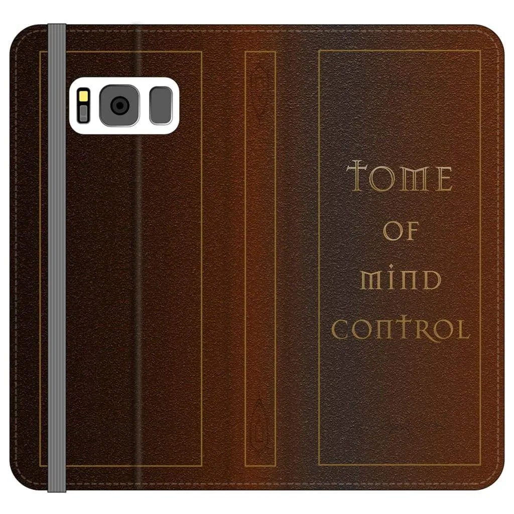 Tome Of Mind Control Folio Phone Case