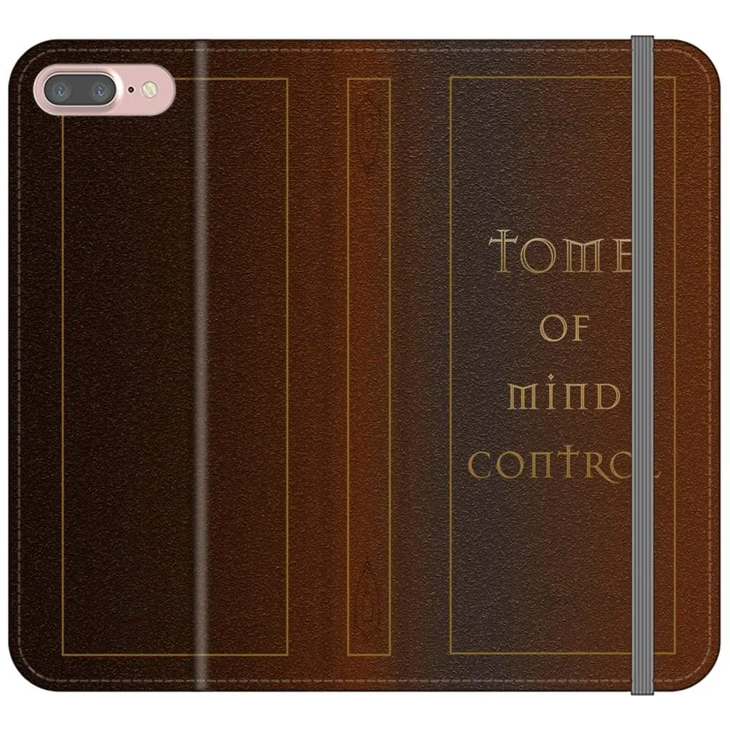 Tome Of Mind Control Folio Phone Case