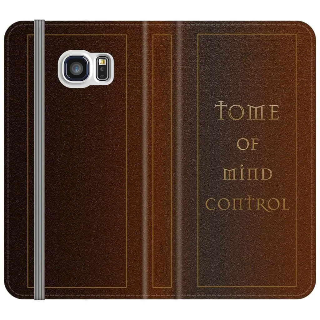 Tome Of Mind Control Folio Phone Case