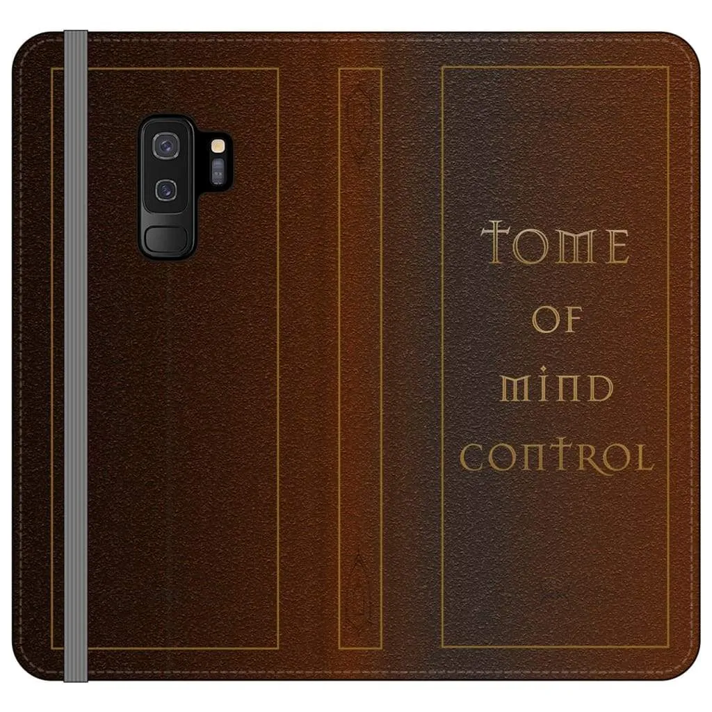 Tome Of Mind Control Folio Phone Case