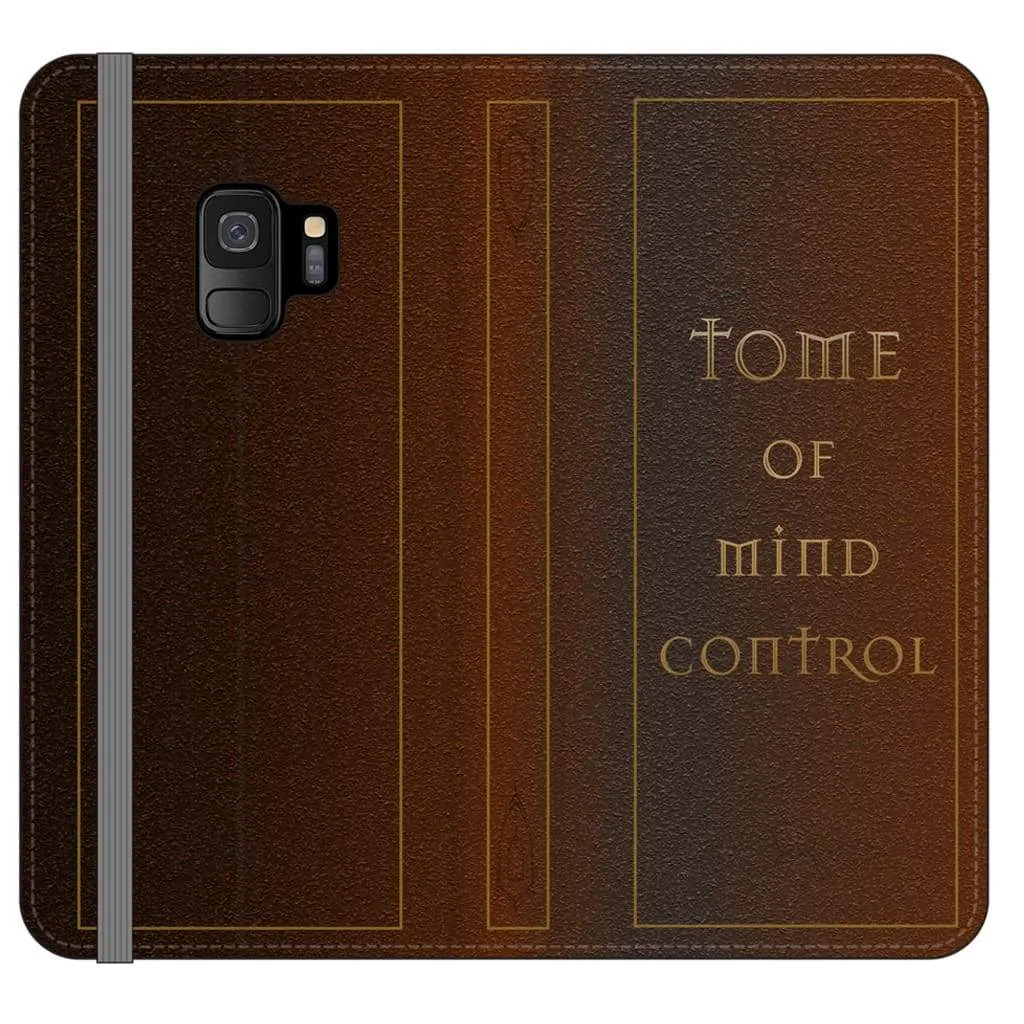 Tome Of Mind Control Folio Phone Case