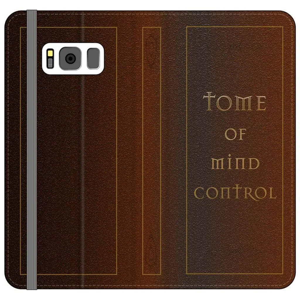 Tome Of Mind Control Folio Phone Case
