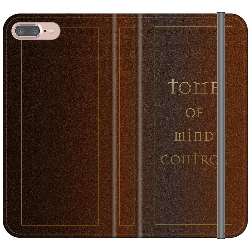 Tome Of Mind Control Folio Phone Case