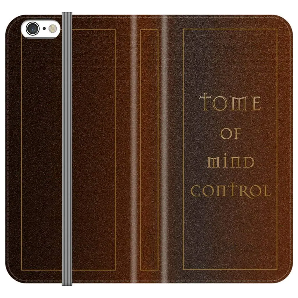 Tome Of Mind Control Folio Phone Case