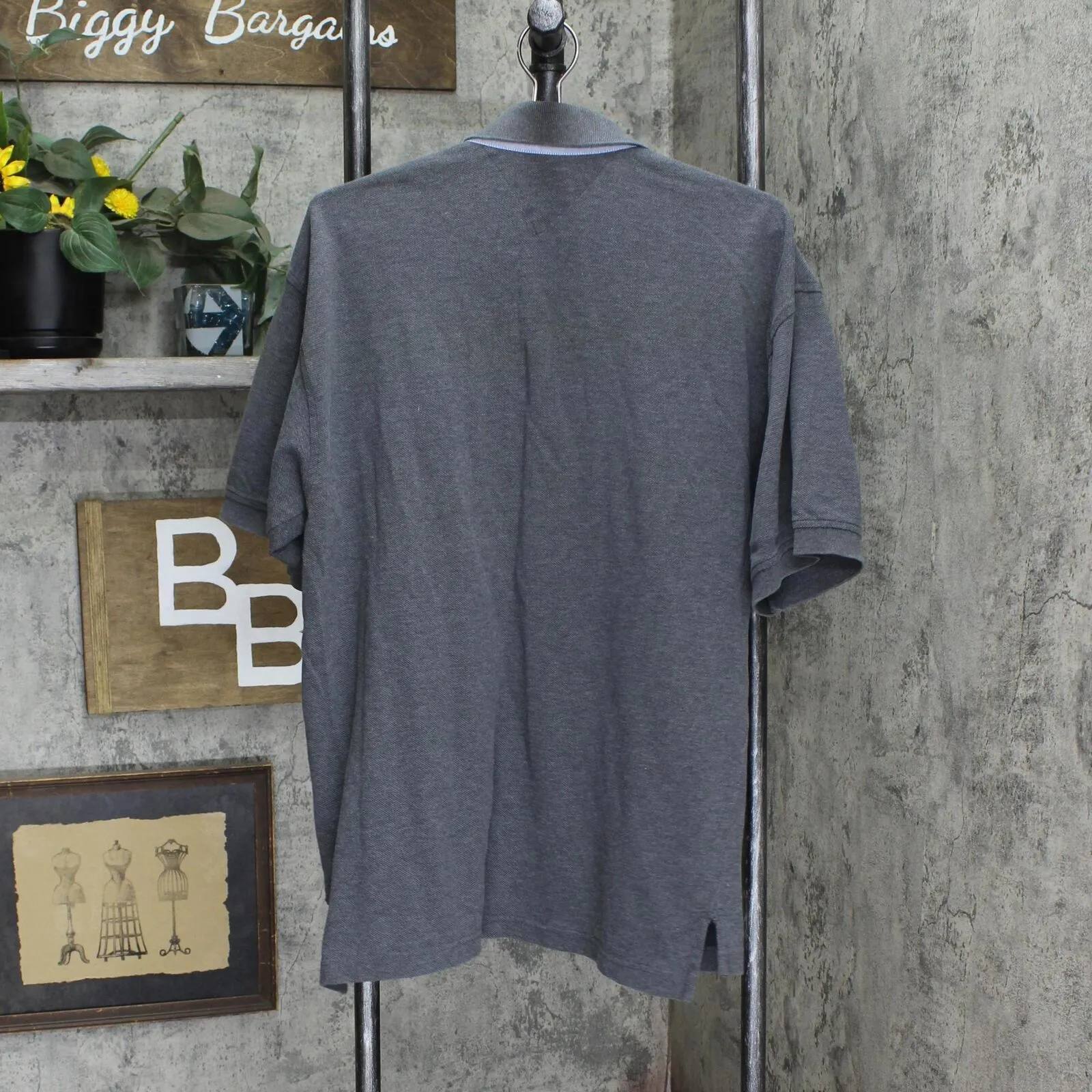Tommy Hilfiger Mens Pique Polo Shirt 1667900e501526 Gray L