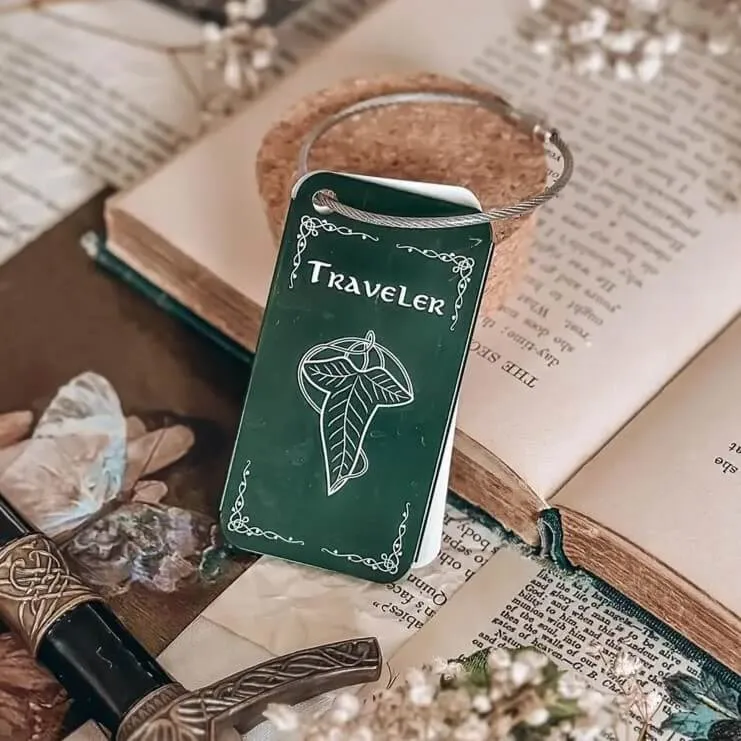 Traveler Metal Bag Tag