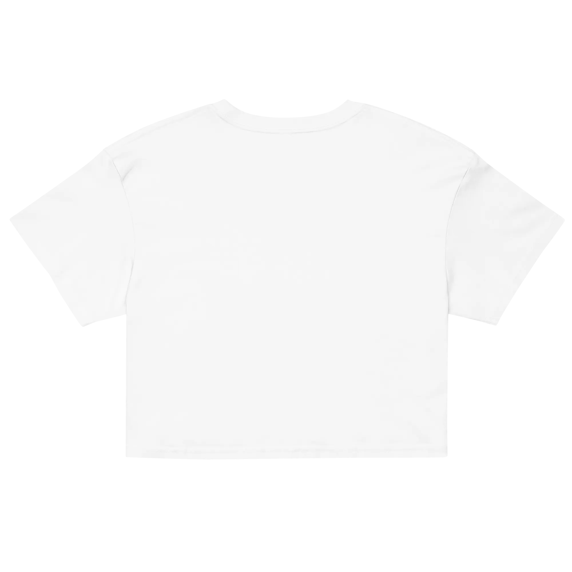Treat Me Like Fire - Crop Top White