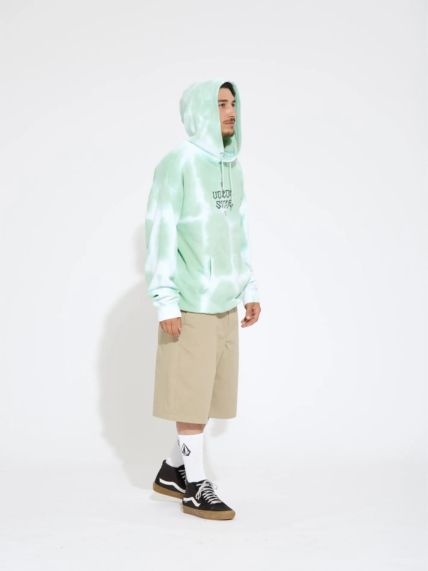 Trippin Dye Kapuzenpullover - BOTTLE GREEN