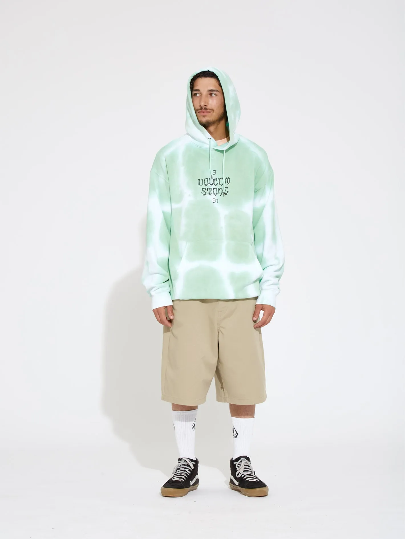 Trippin Dye Kapuzenpullover - BOTTLE GREEN