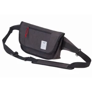 TROIKA Business Crossbody Bag: Hands-Free Wear for Active Lifestyles Grey