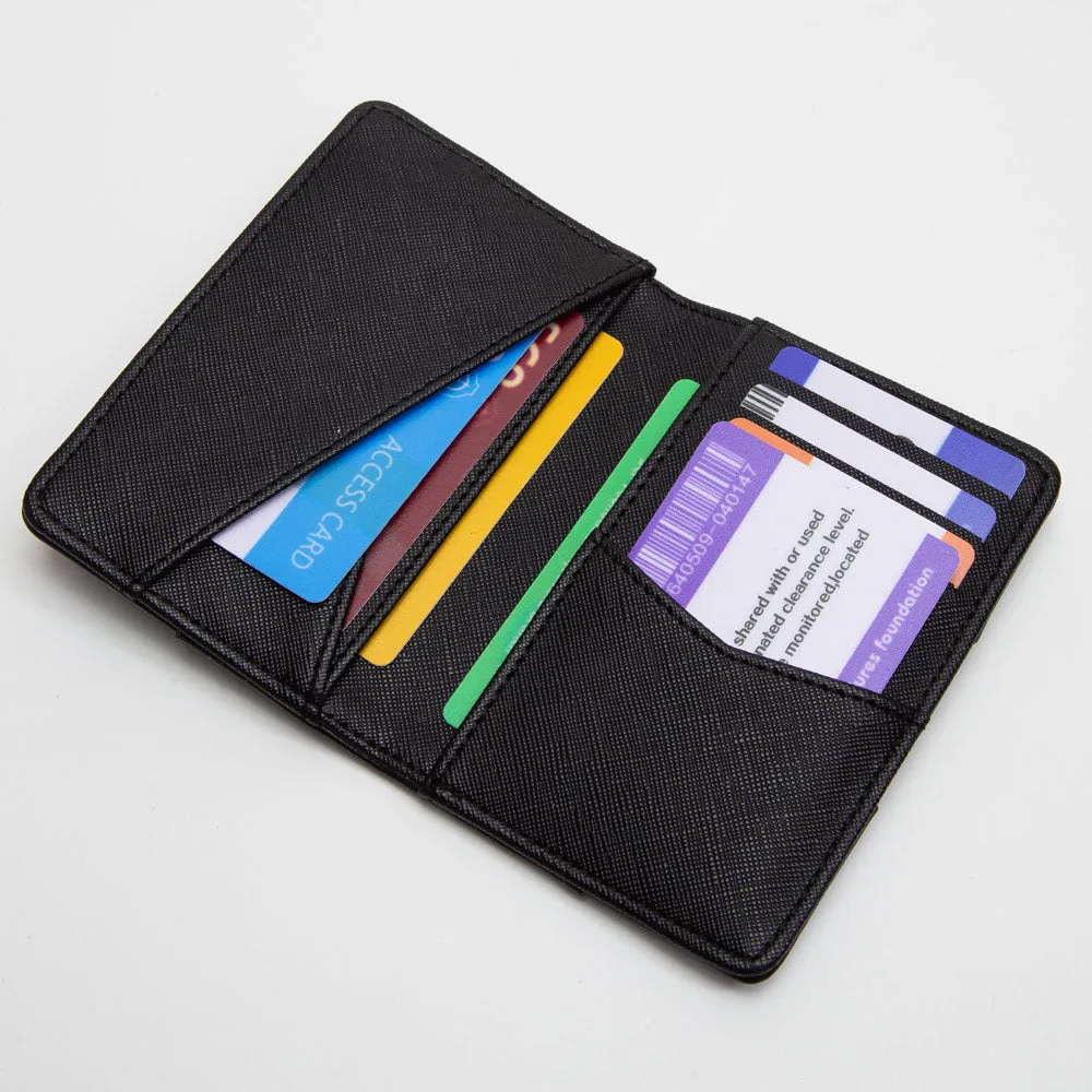 VEGAN WOVEN CARDHOLDER/WALLET