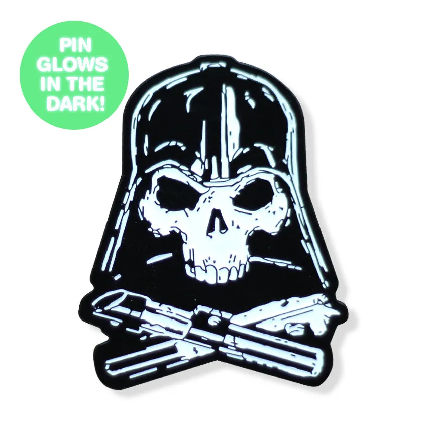Villain & Crossbones GLOW SERIES Enamel Pin