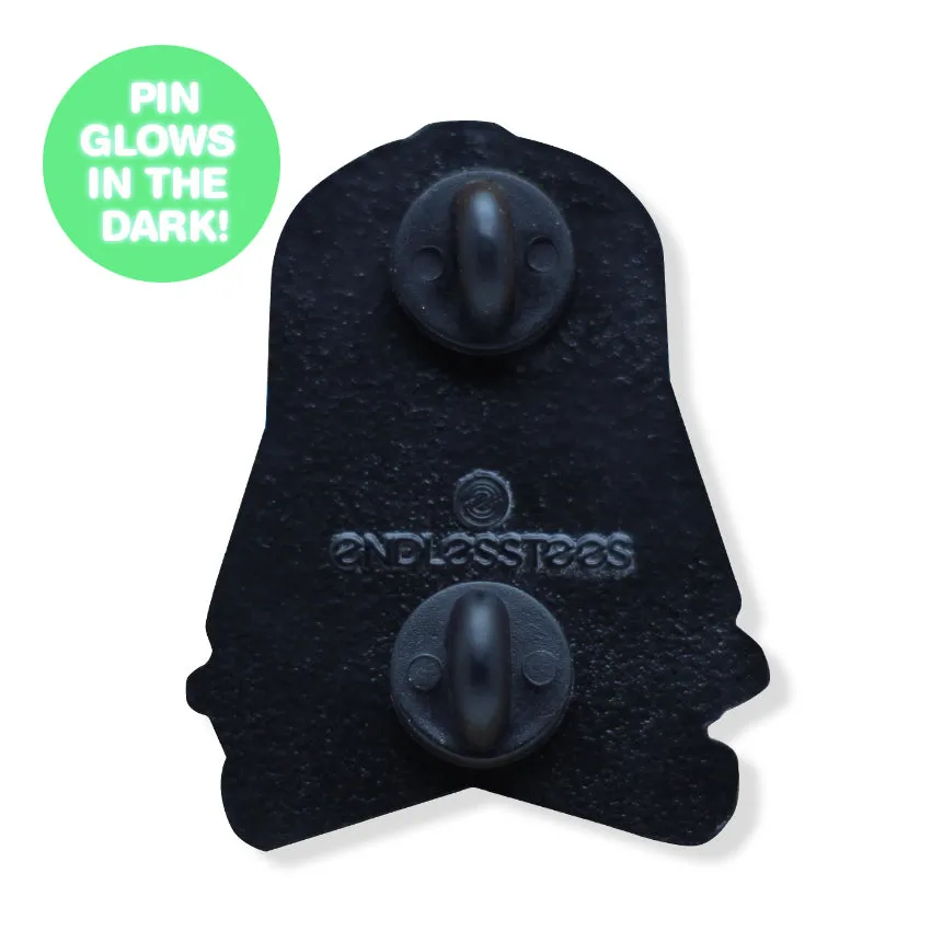 Villain & Crossbones GLOW SERIES Enamel Pin