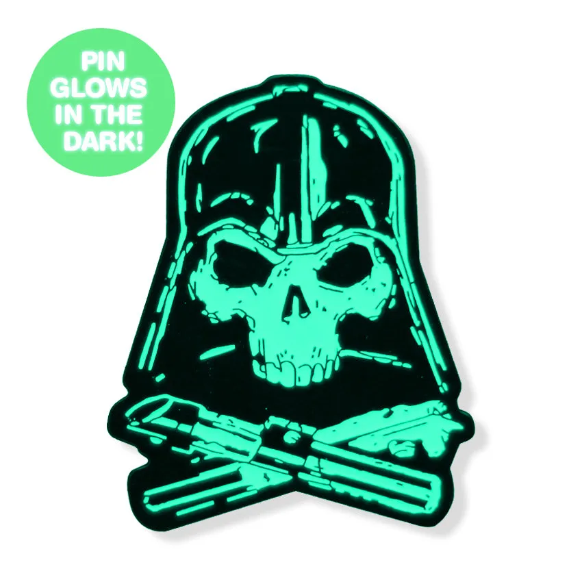 Villain & Crossbones GLOW SERIES Enamel Pin