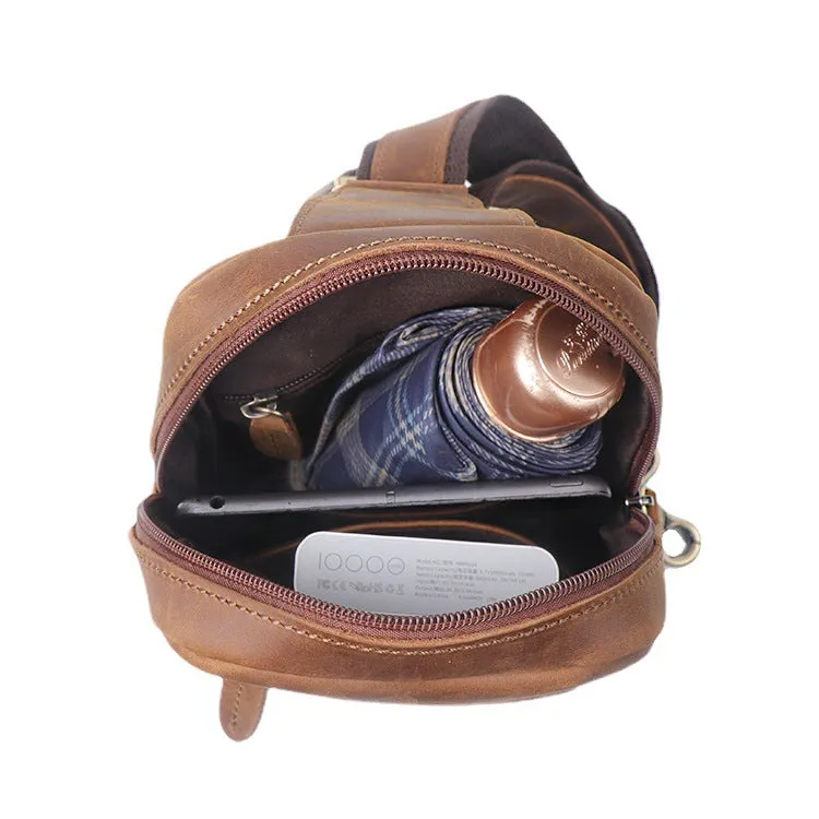 Vintage Leather Crossbody Bag | Timeless Style