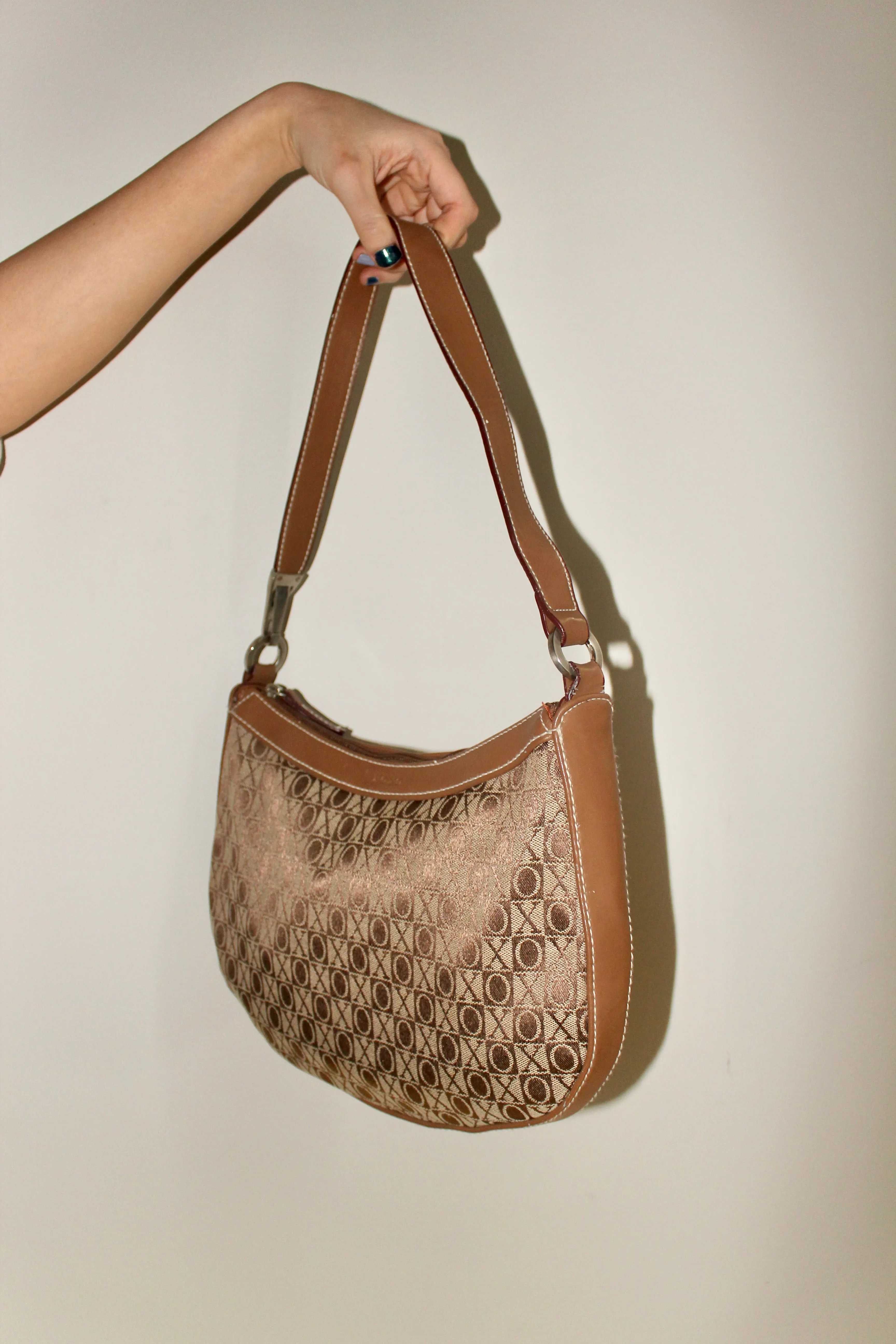 Vintage XOXO Monogram Shoulder Purse