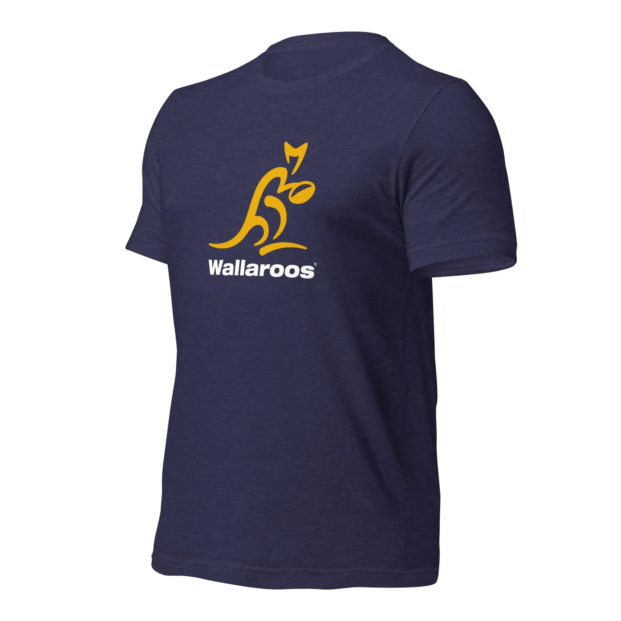 Wallaroos Gold/White Logo Tee
