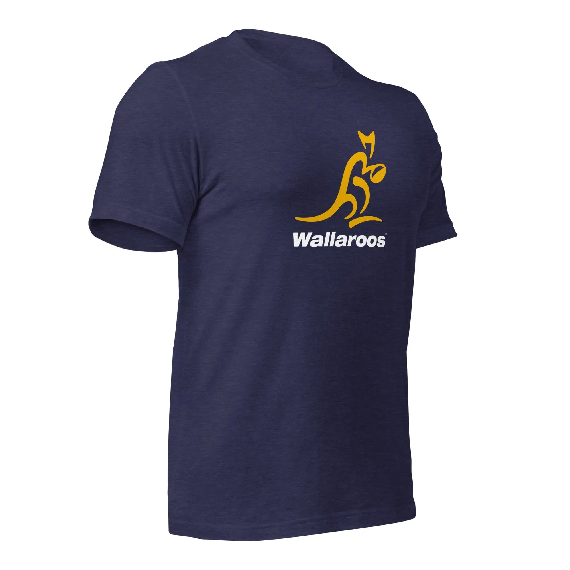 Wallaroos Gold/White Logo Tee