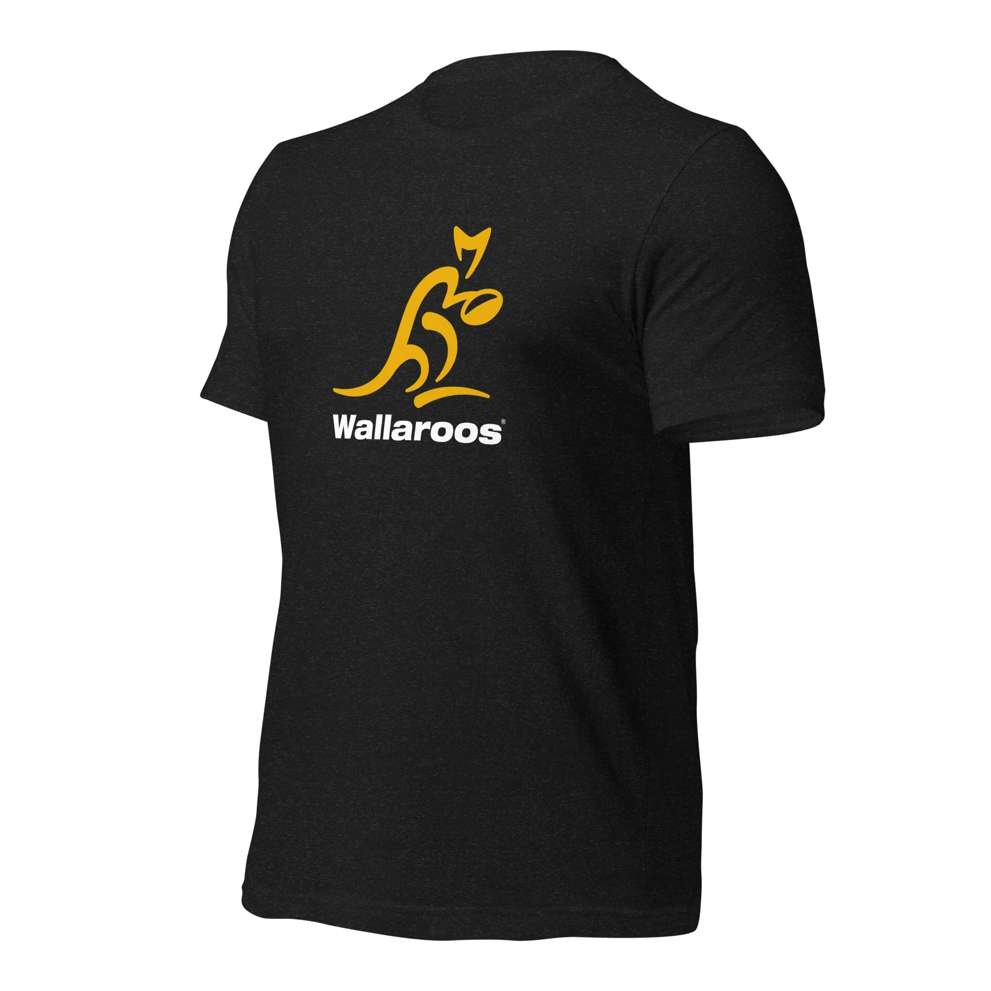 Wallaroos Gold/White Logo Tee