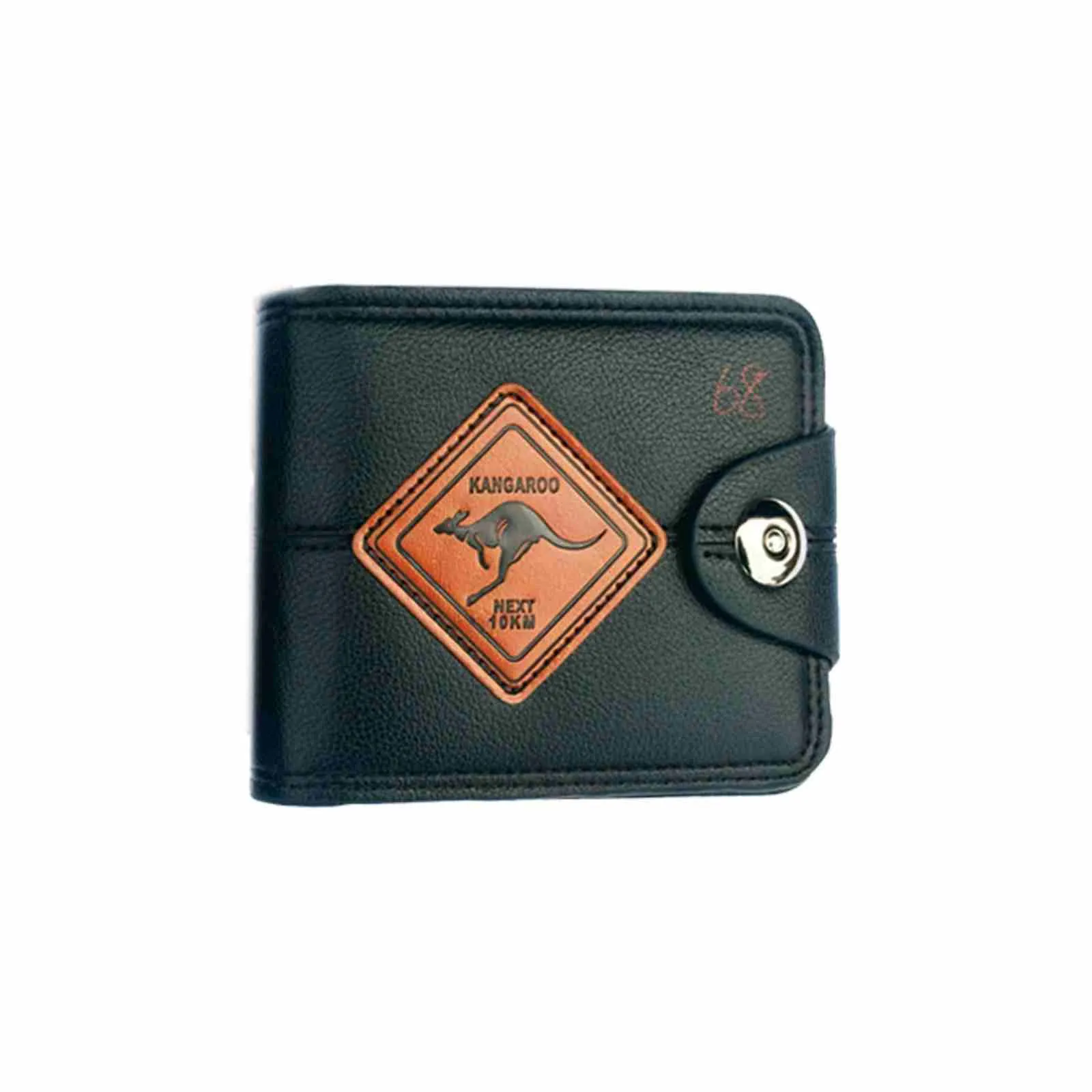 Wallet with Clip Road Sign Kangaroo