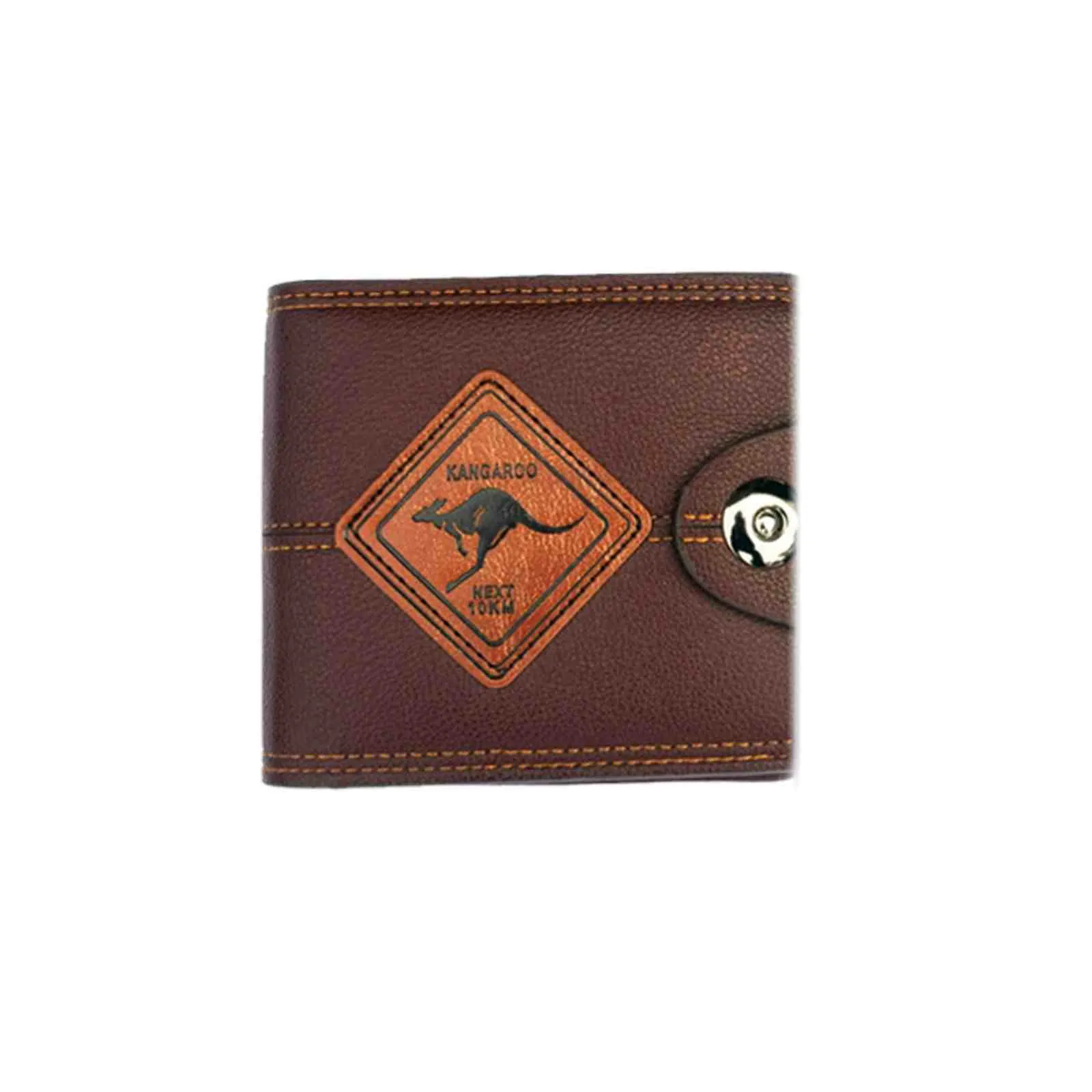Wallet with Clip Road Sign Kangaroo
