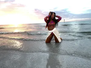 Watch Me Glow Peek A Boo Reflective Skirt